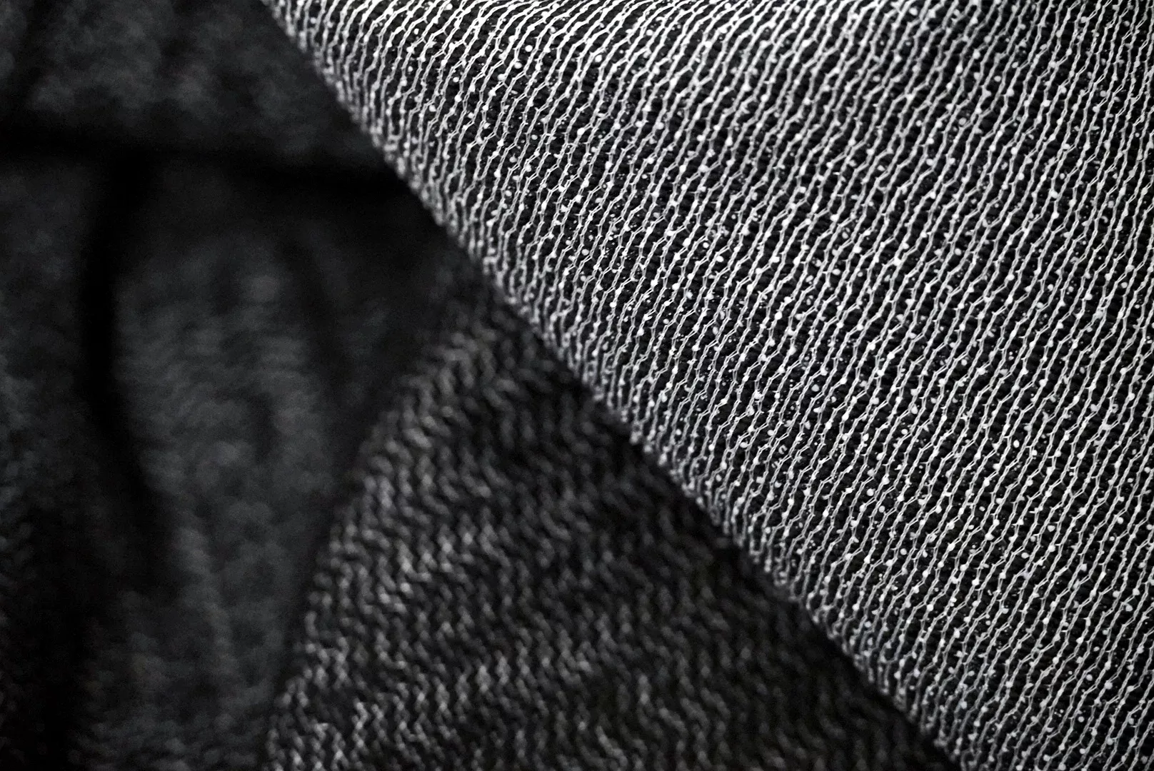 Brushed Polyester Viscose Knit Plump Interlining